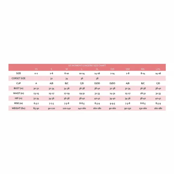 Dreamgirl Chemise with Garter Harness and G-String Poinsettia