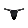 Male Power Oh Snap! Snap off Thong Black