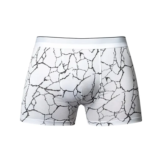 Male Power Soo Cumfy Boxer Brief Black/White