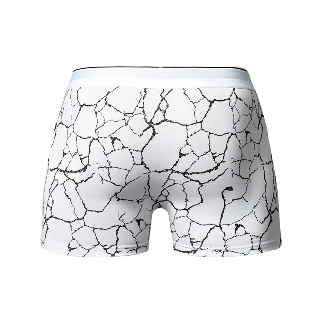 Male Power Soo Cumfy Boxer Brief Black/White