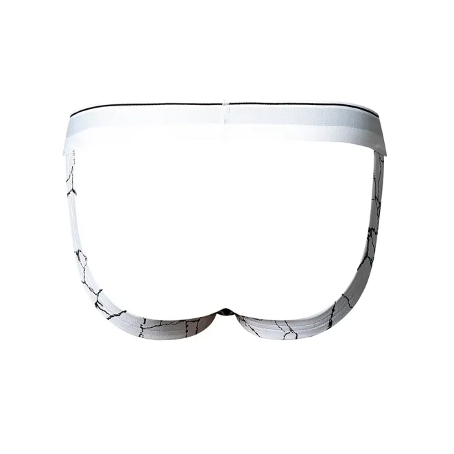 Male Power Soo Cumfy Jock Black/White