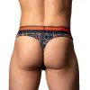Male Power Soo Cumfy Thong Navy/Orange