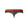 Male Power Soo Cumfy Thong Navy/Orange