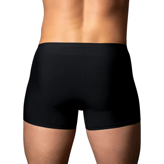 Male Power Hot Mesh Pouch Short Black/Red