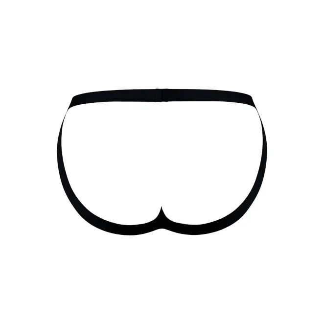 Male Power Hot Mesh Jock Black/Red