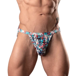 Male Power Your Lace Or Mine Jock Geometric