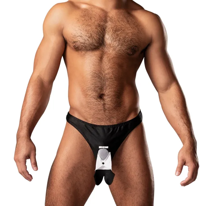 Male Power Novelty Dapper Dick Black