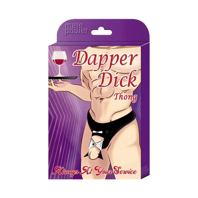 Male Power Novelty Dapper Dick Black