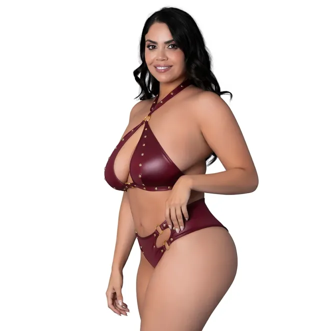 Lust Fetish Juno Burgundy