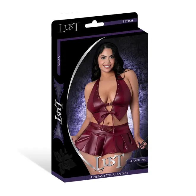 Lust Fetish Seraphina Burgundy