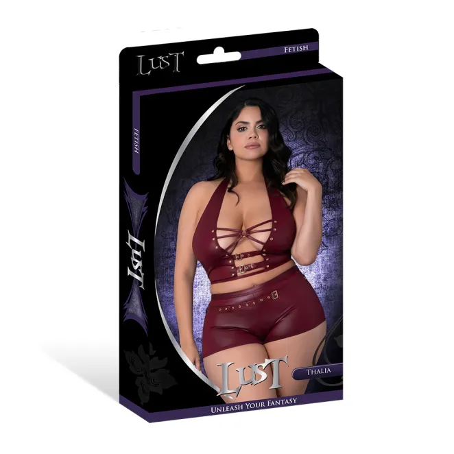 Lust Fetish Thalia Burgundy