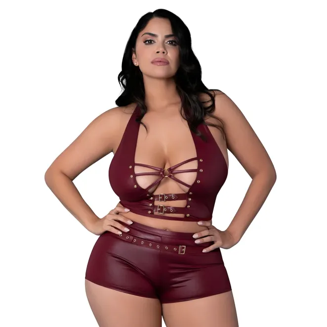 Lust Fetish Thalia Burgundy