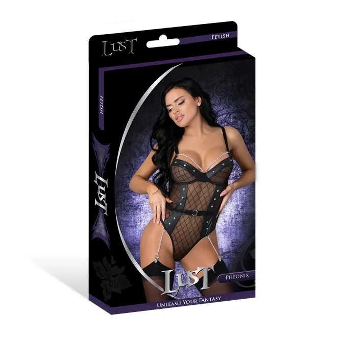 Lust Fetish Double Crossed Phoenix Black