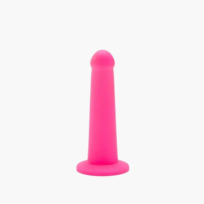 7 Inch Me You Us Curved Silicone Suction Cup Dildo