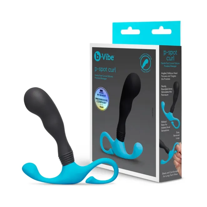 b-Vibe P-Spot Curl Silicone Prostate Massager