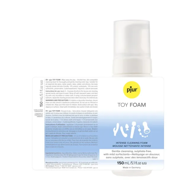 pjur Toy Cleaning Foam 5.1 oz.