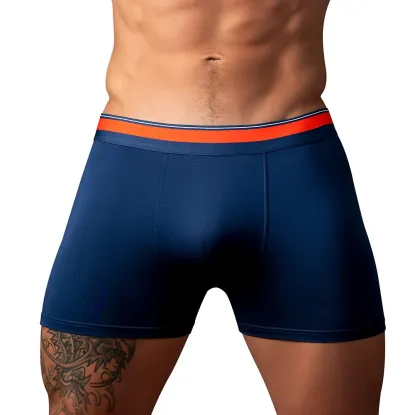 Male Power Soo Cumfy Boxer Brief Navy