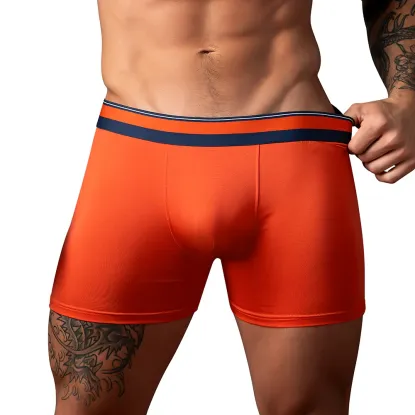 Male Power Soo Cumfy Boxer Brief Orange