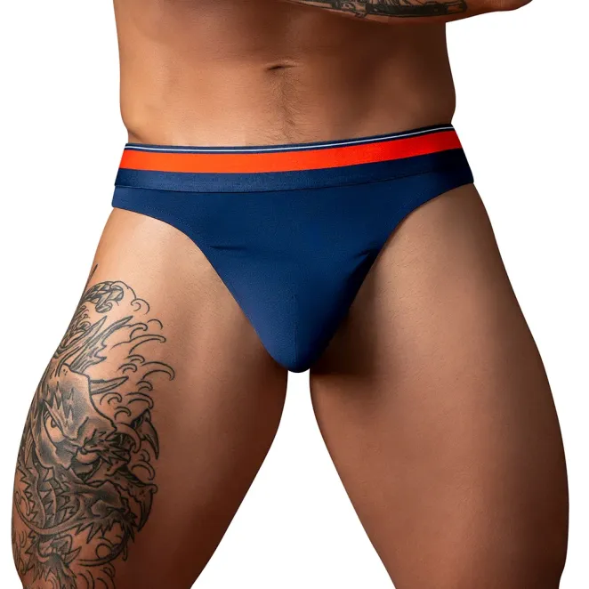 Male Power Soo Comfy Thong Navy