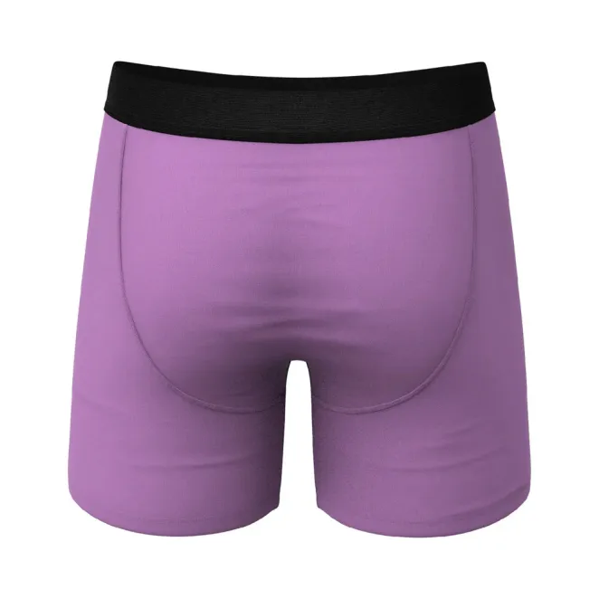 Shinesty The Double Entendre Eggplant Ball Hammock Pouch Underwear with Fly