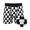 Shinesty The Chest Mate Checkered Ball Hammock Pouch Underwear with Fly
