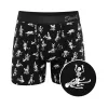 Shinesty The Bare Back Bones Glow-in-the-Dark Skeletons Ball Hammock Pouch Underwear with Fly