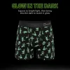 Shinesty The Bare Back Bones Glow-in-the-Dark Skeletons Ball Hammock Pouch Underwear with Fly