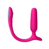 Lovense Lush Anal App-Controlled Vibrating Silicone Butt Plug Pink