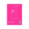 Lovense Lush Anal App-Controlled Vibrating Silicone Butt Plug Pink