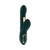 Evolved Heart Of Gold 10-Speed Dual Stimulation Vibrator with Dual-Tapping Gold Bars