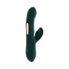 Evolved Heart Of Gold 10-Speed Dual Stimulation Vibrator with Dual-Tapping Gold Bars