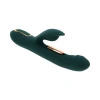 Evolved Heart Of Gold 10-Speed Dual Stimulation Vibrator with Dual-Tapping Gold Bars