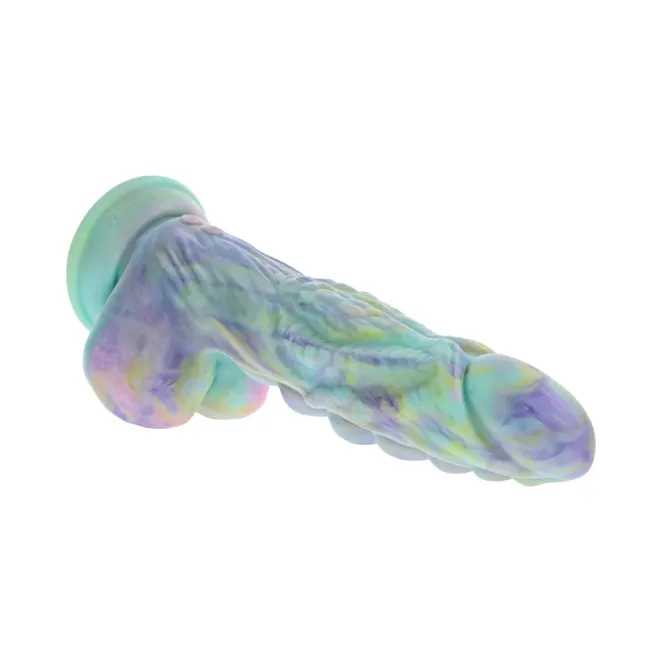 Gender X Fantasy Monster Vibrating Thrusting Dildo with Balls & Remote