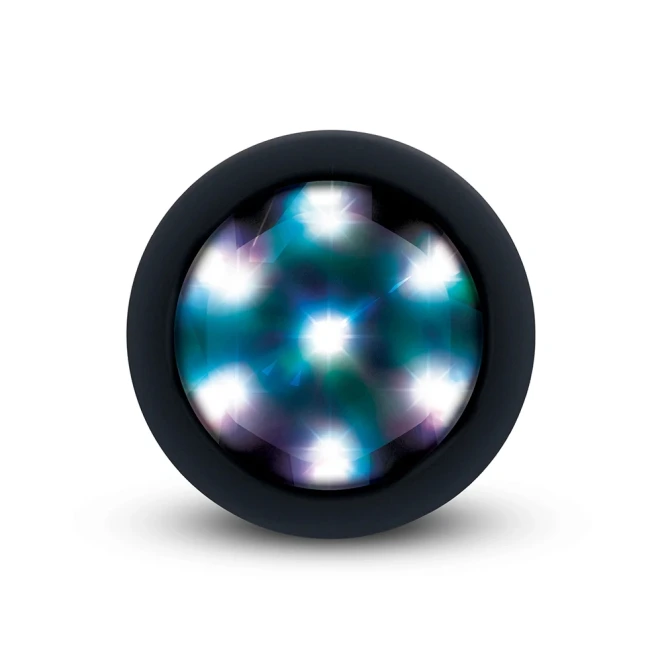 b-Vibe 3.5 in. Light-Up Rotating & Vibrating Butt Plug with Remote