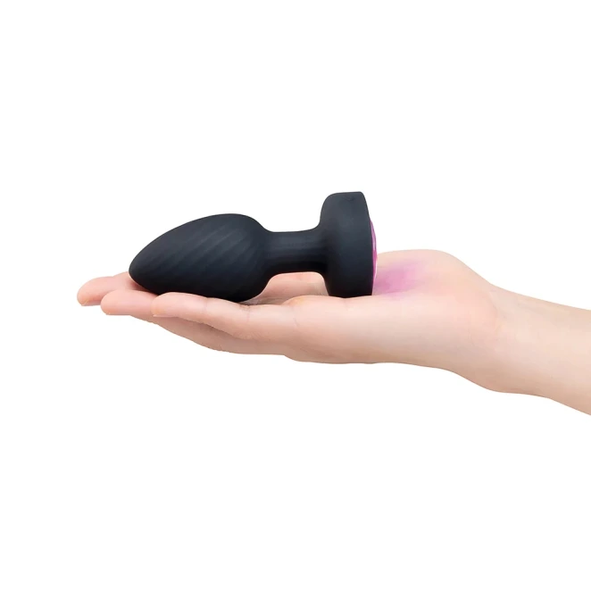 b-Vibe 3.5 in. Light-Up Rotating & Vibrating Butt Plug with Remote