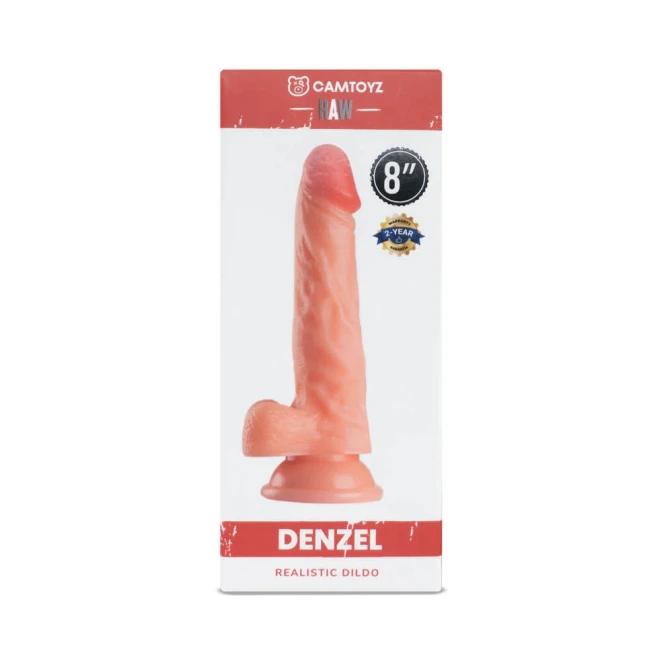 8 Inch Camtoyz Denzel Realistic Suction Cup Dildo