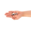 Camtoyz Onix Romulo Jeweled Anal Plug Silver