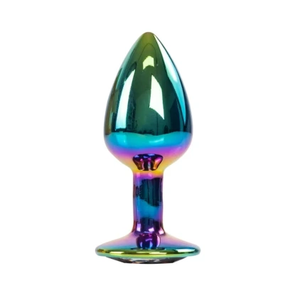 Camtoyz Onix Lumina Jeweled Anal Plug Iridescent