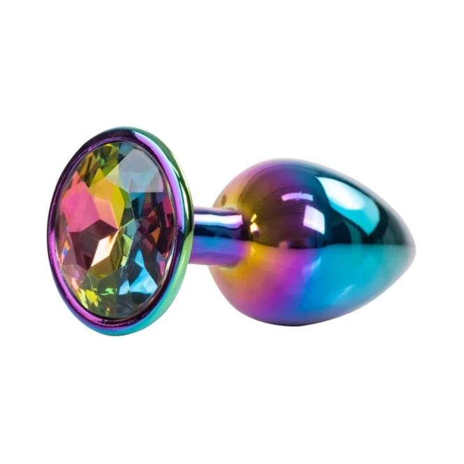 Camtoyz Onix Lumina Jeweled Anal Plug Iridescent