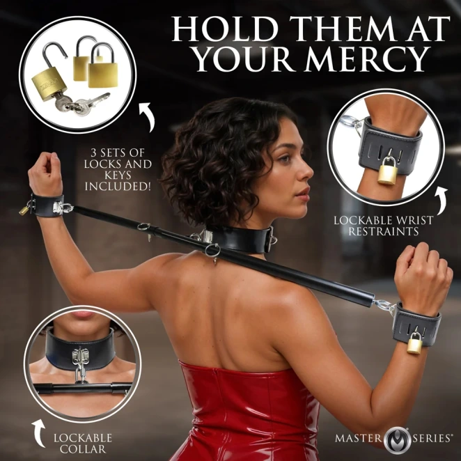 Master Series Spreader Bar with Collar & Restraints