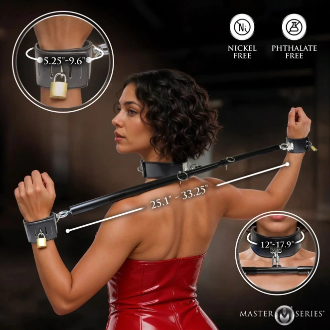 Master Series Spreader Bar with Collar & Restraints