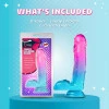 6.75 Inch B Yours Candy Colored Suction Cup Dildo