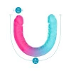 18 Inch B Yours Candy Papi Realistic Double Ended Dildo