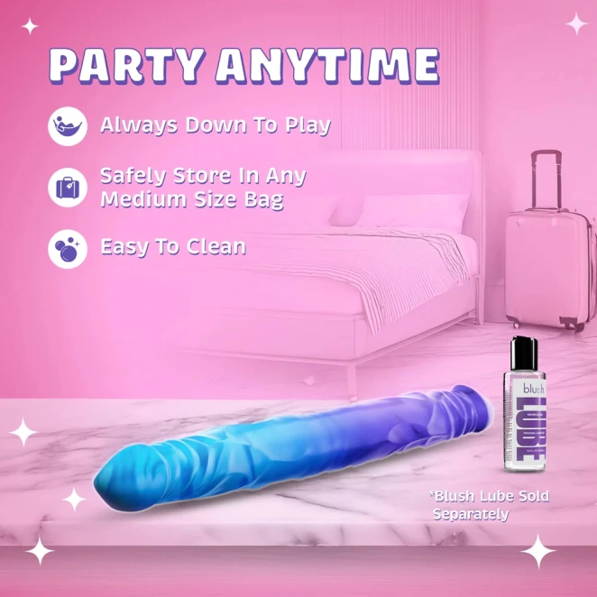 14 Inch B Yours Sugar Stud Realistic Double Dildo