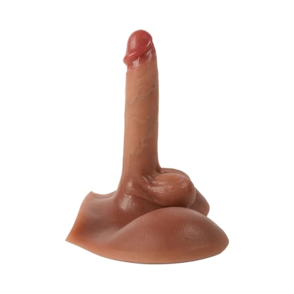 Camtoyz Caster Realistic Mini Torso with Rideable 8 Inch Silicone Dildo