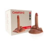 Camtoyz Caster Realistic Mini Torso with Rideable 8 Inch Silicone Dildo