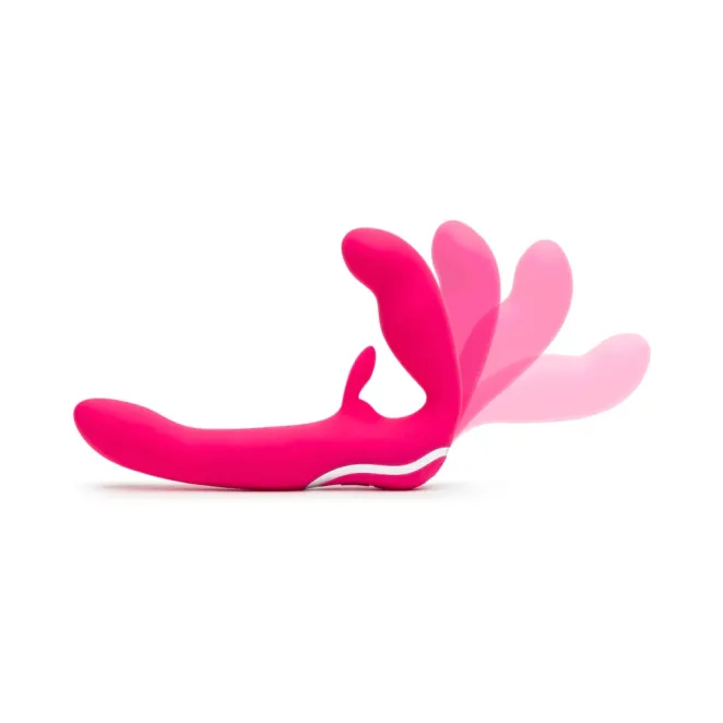 Happy Rabbit Luxury Rechargeable Strapless Strap-On Dildo Vibrator