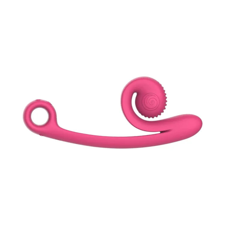 Snail Vibe Curve Dual Motor Vibrator Pink Snail Vibe Curve Dual Motor Vibrator Pink