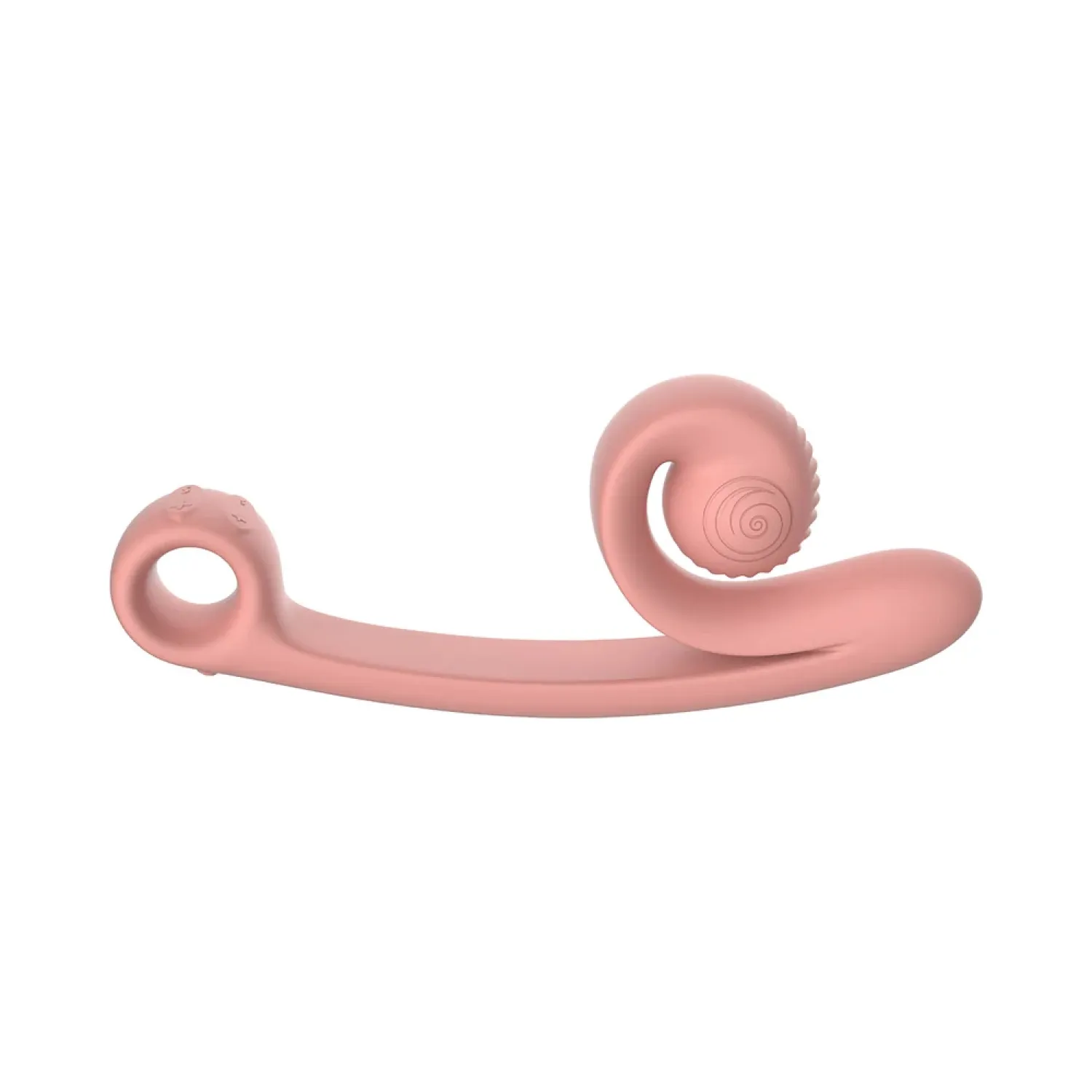 Snail Vibe Curve Dual Motor Vibrator Peach