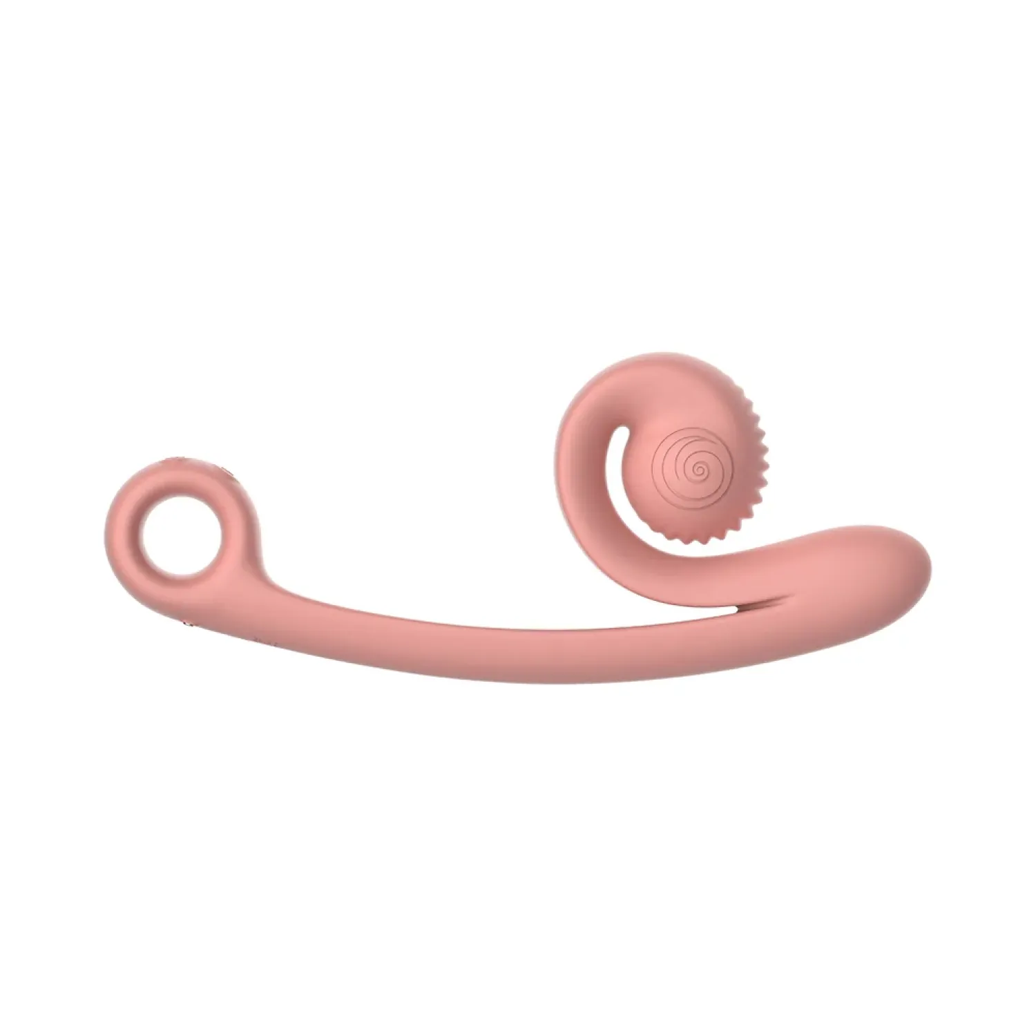 Snail Vibe Curve Dual Motor Vibrator Peach
